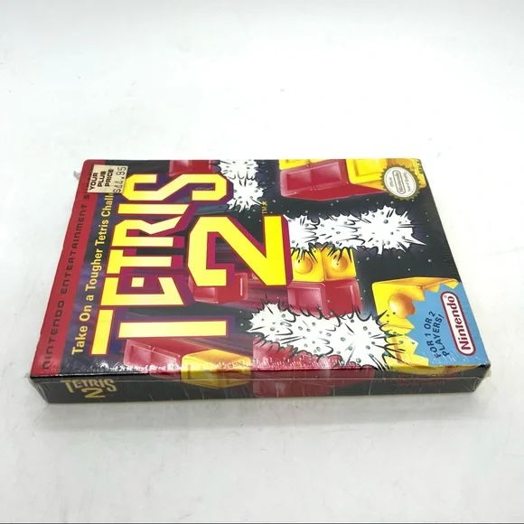 Tetris 2 Factory Sealed, Brand New Nintendo Entertainment System NES Video Game - Picture 9 of 12